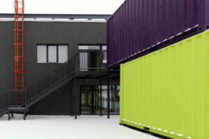 Emergency Swing Space Planning with Modular Building Services