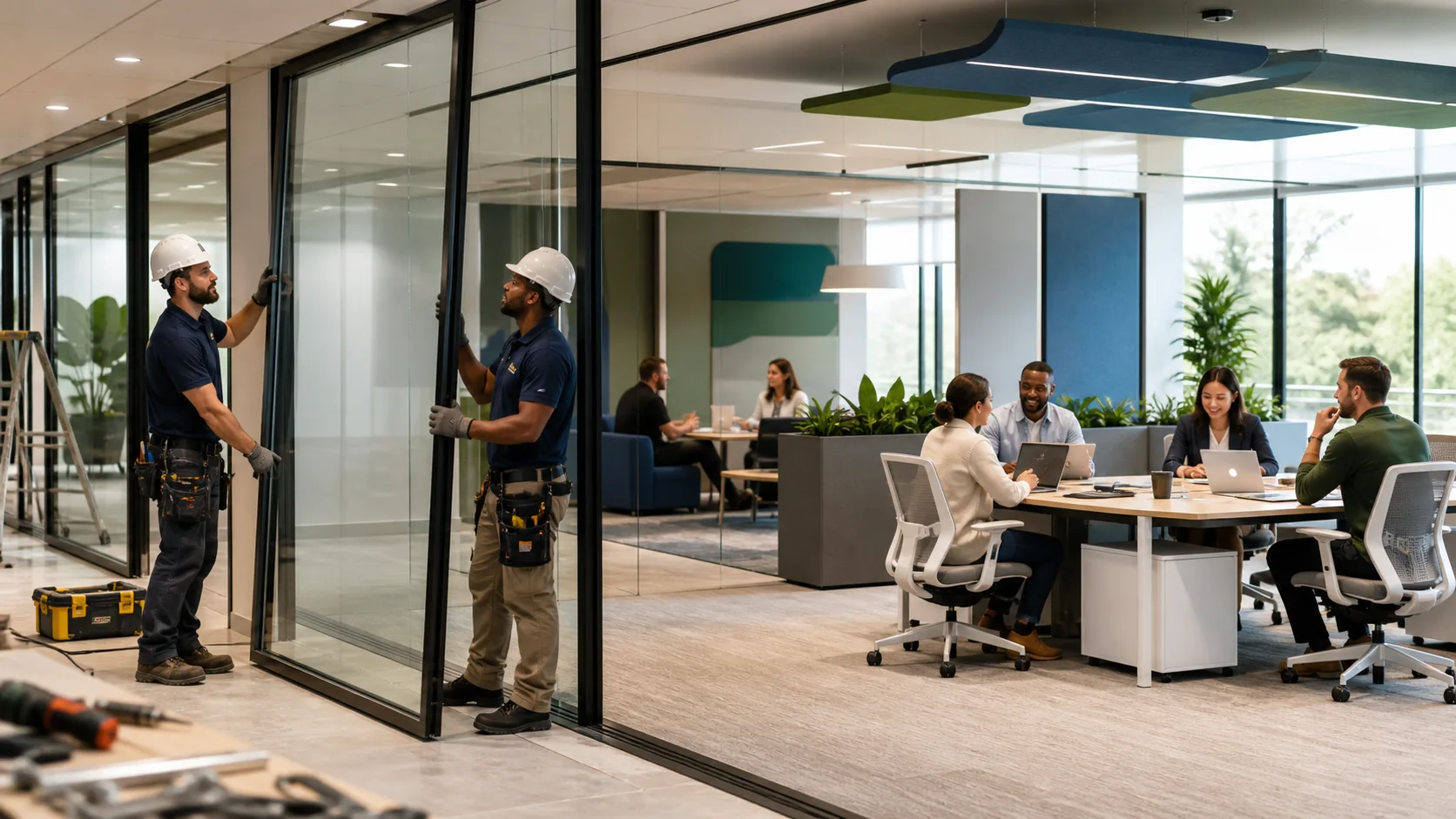 Leveraging Modular Office Renovation Experts During Hybrid Work Shifts